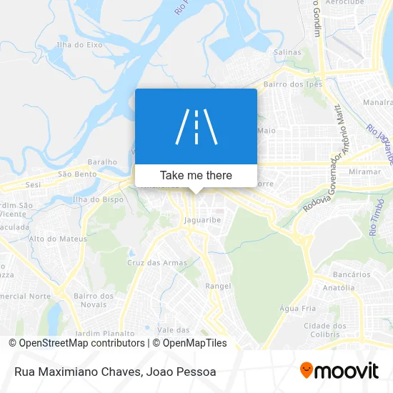 Rua Maximiano Chaves map