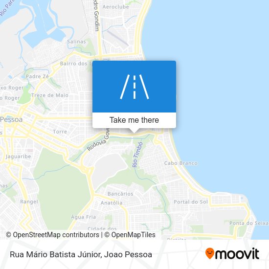 Rua Mário Batista Júnior map