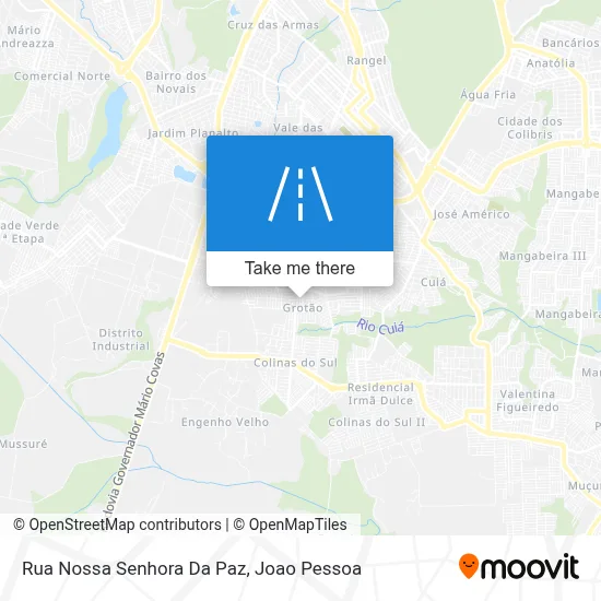 Rua Nossa Senhora Da Paz map
