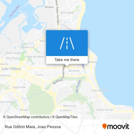 Rua Odilon Maia map