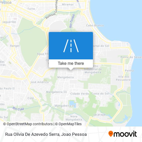 Rua Olívia De Azevedo Serra map