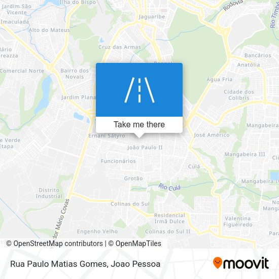 Rua Paulo Matias Gomes map