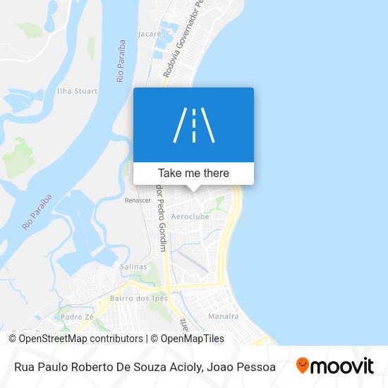 Rua Paulo Roberto De Souza Acioly map