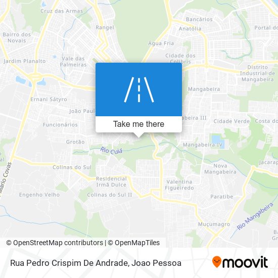 Rua Pedro Crispim De Andrade map