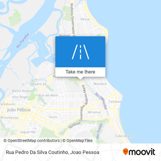 Rua Pedro Da Silva Coutinho map