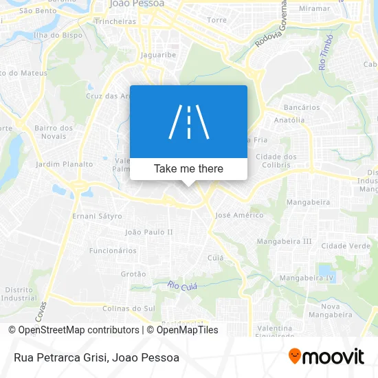 Rua Petrarca Grisi map