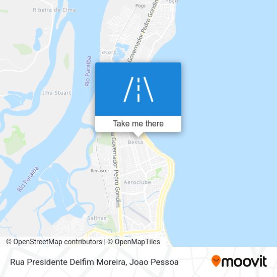 Rua Presidente Delfim Moreira map
