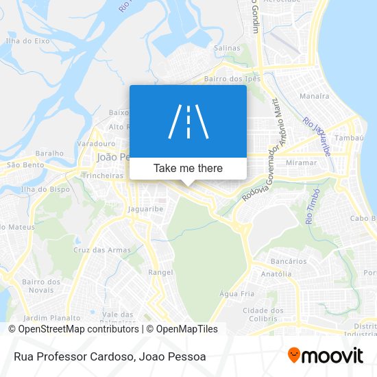 Rua Professor Cardoso map