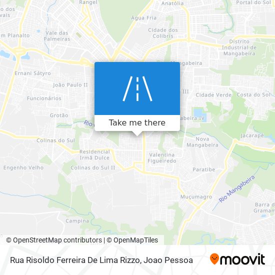 Rua Risoldo Ferreira De Lima Rizzo map