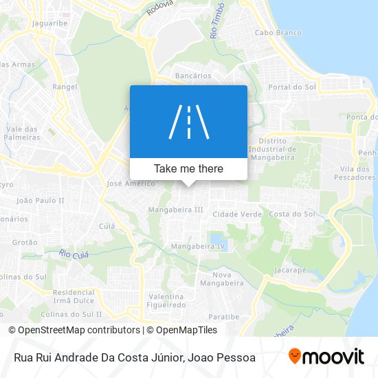Rua Rui Andrade Da Costa Júnior map