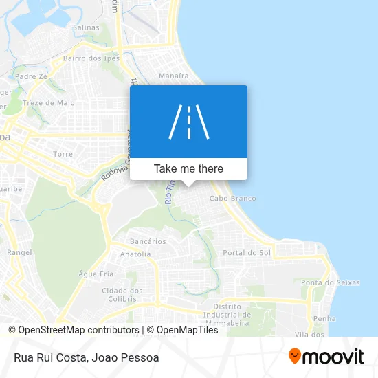 Rua Rui Costa map