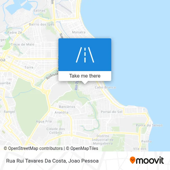 Rua Rui Tavares Da Costa map
