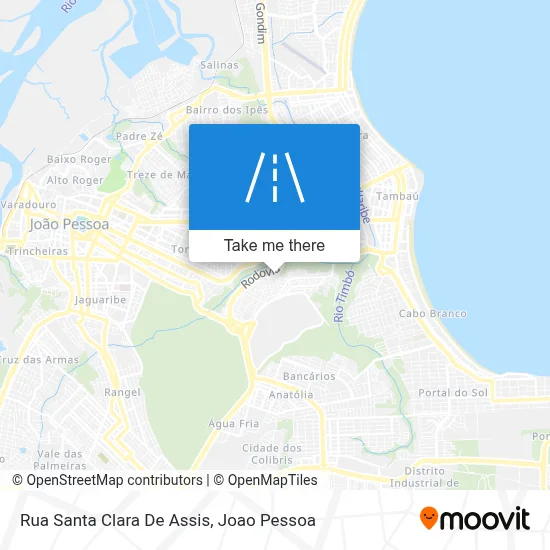 Rua Santa Clara De Assis map