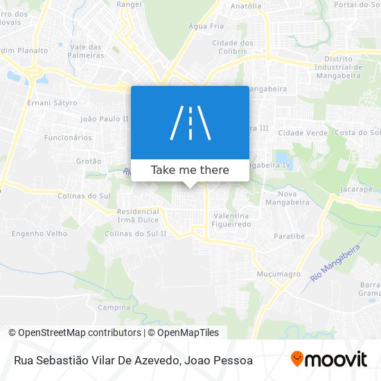 Rua Sebastião Vilar De Azevedo map