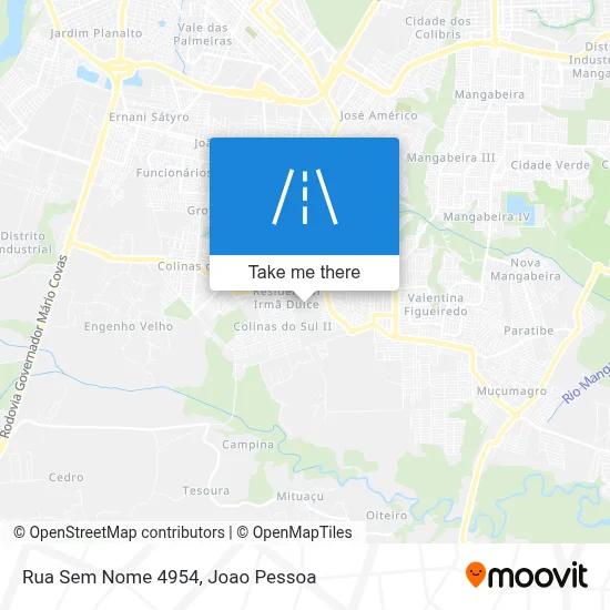 Rua Sem Nome 4954 map