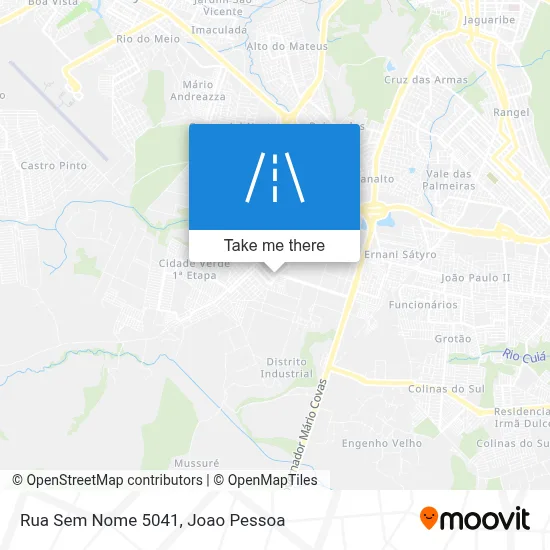 Rua Sem Nome 5041 map