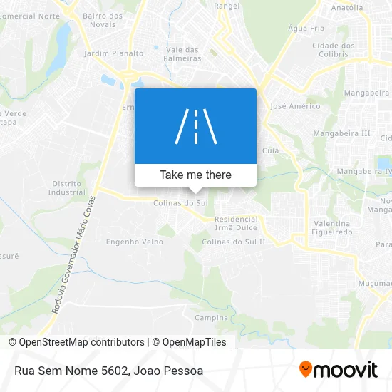 Rua Sem Nome 5602 map