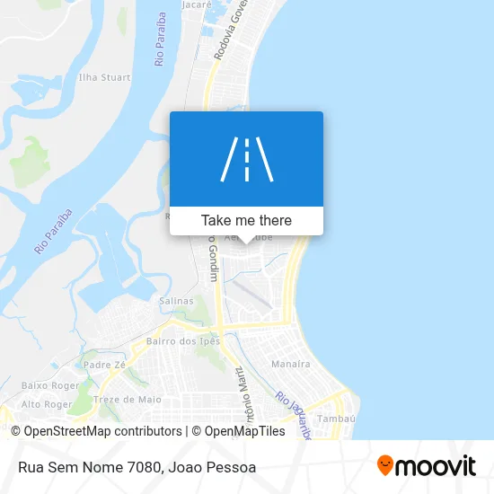 Rua Sem Nome 7080 map