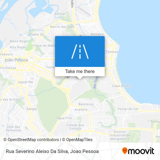 Rua Severino Aleixo Da Silva map