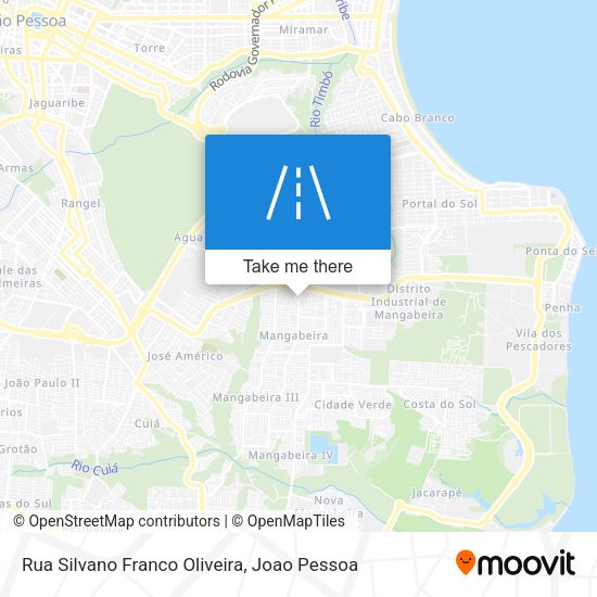 Rua Silvano Franco Oliveira map