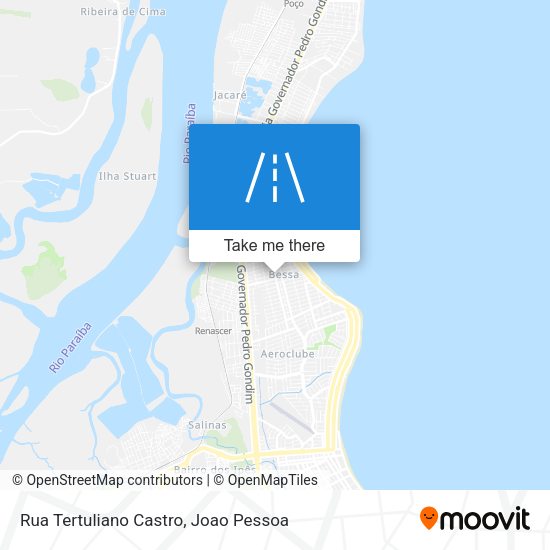 Rua Tertuliano Castro map
