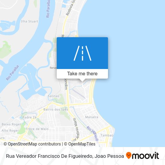 Rua Vereador Francisco De Figueiredo map