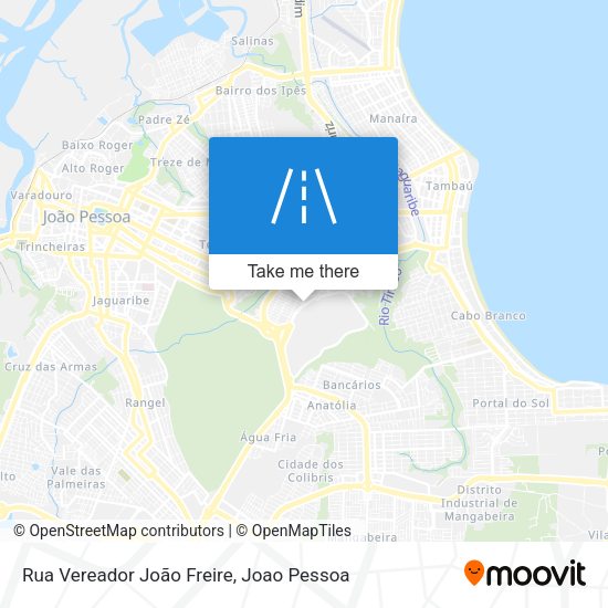 Rua Vereador João Freire map
