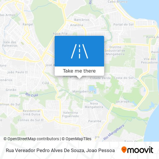 Rua Vereador Pedro Alves De Souza map