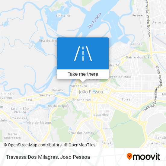 Travessa Dos Milagres map