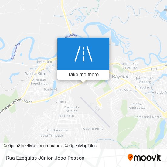 Rua Ezequias Júnior map