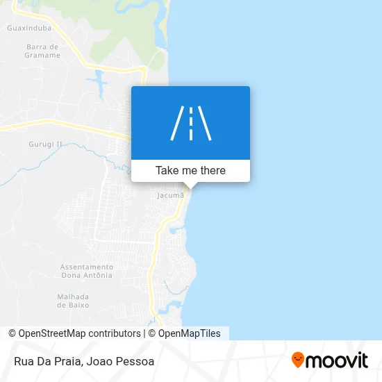 Rua Da Praia map