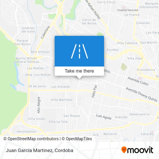 Juan García Martinez map