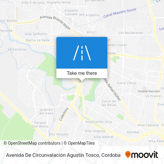Avenida De Circunvalación Agustín Tosco map