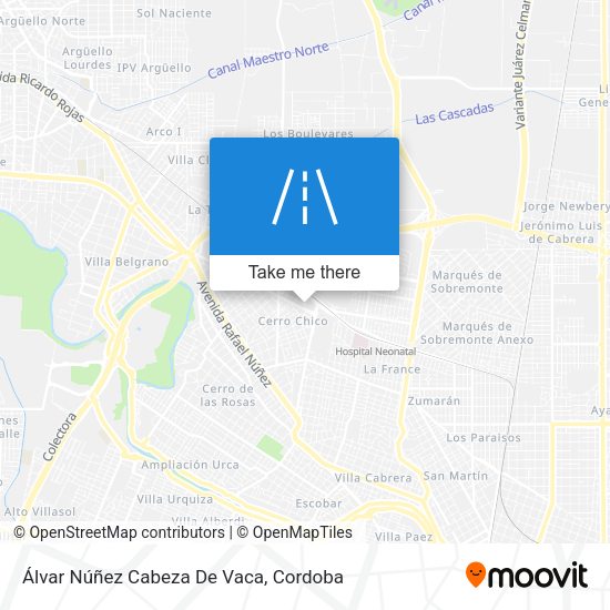 Álvar Núñez Cabeza De Vaca map