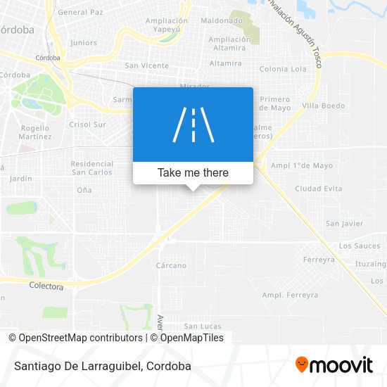 Santiago De Larraguibel map