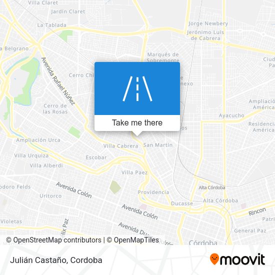 Julián Castaño map