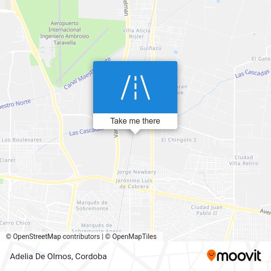 Mapa de Adelia De Olmos