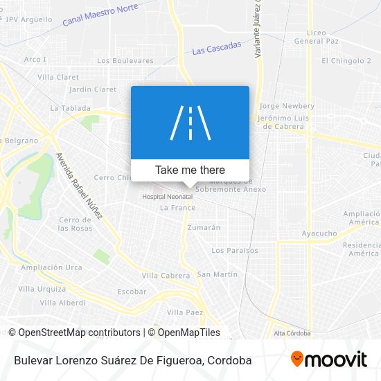 Bulevar Lorenzo Suárez De Figueroa map