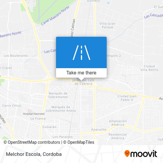 Mapa de Melchor Escola