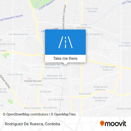Rodríguez De Ruesca map