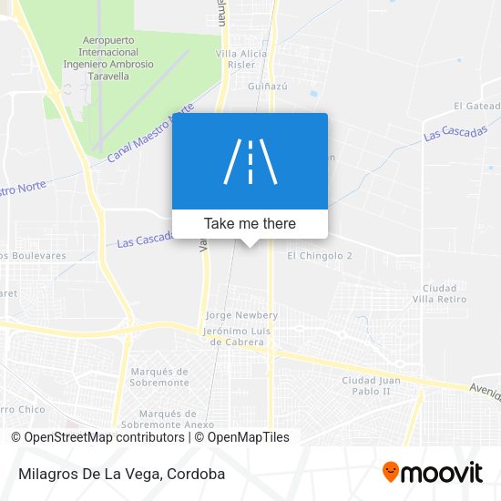 Mapa de Milagros De La Vega