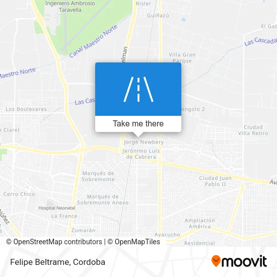 Felipe Beltrame map