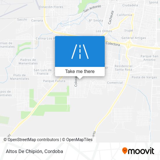 Mapa de Altos De Chipión