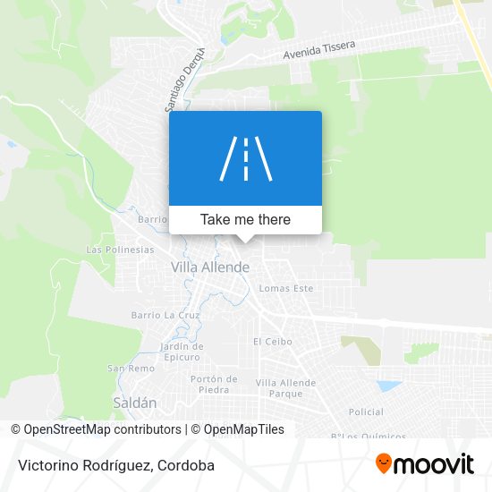 Victorino Rodríguez map