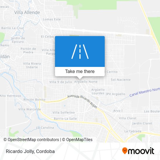 Mapa de Ricardo Jolly