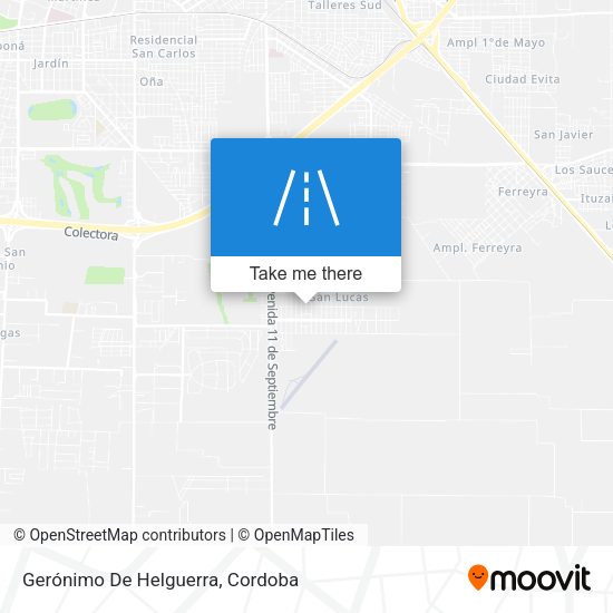 Gerónimo De Helguerra map