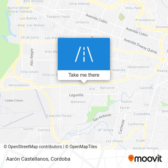 Aarón Castellanos map