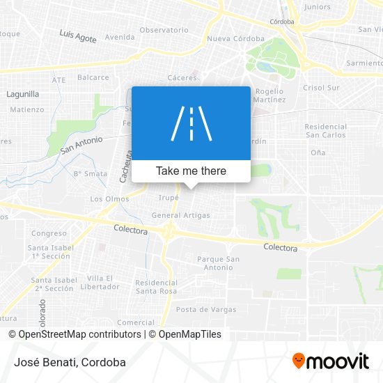 Mapa de José Benati