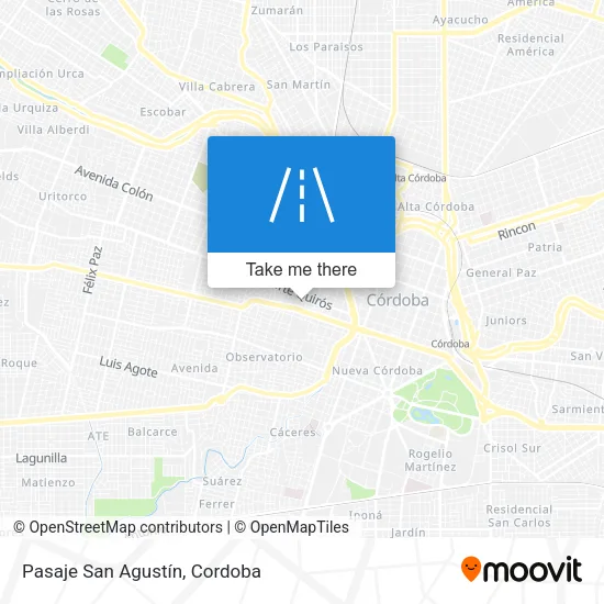 Mapa de Pasaje San Agustín