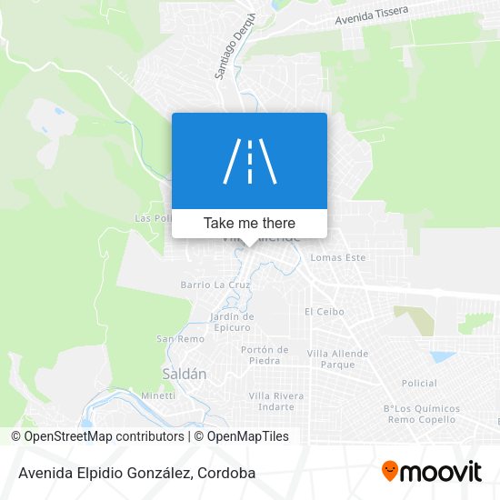 Avenida Elpidio González map